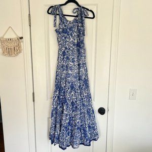Free People - French Blue Maxi Dress